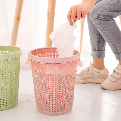 Creative Kitchen Trash Can with Bag Storage Box