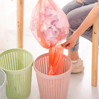 Creative Kitchen Trash Can with Bag Storage Box