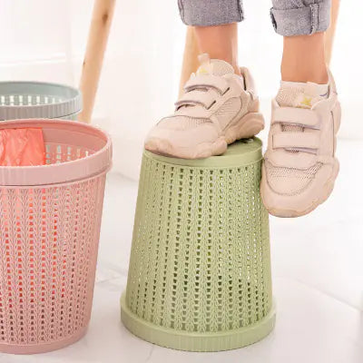 Creative Kitchen Trash Can with Bag Storage Box