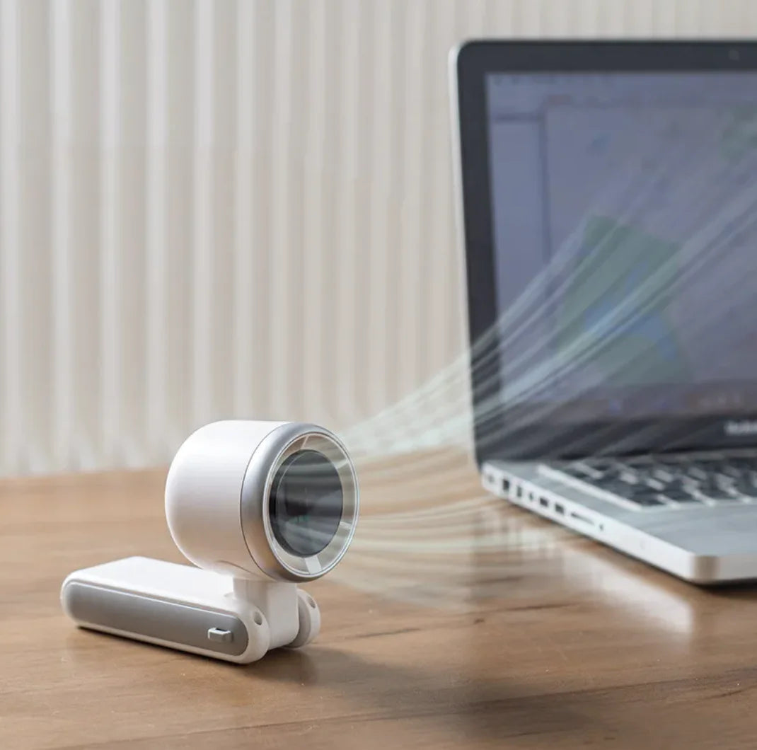 180° Folding Turbo Neck Fan Handheld
