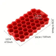 Honeycomb Silicone Ice Cube Tray - Flexible Mold (1pc)