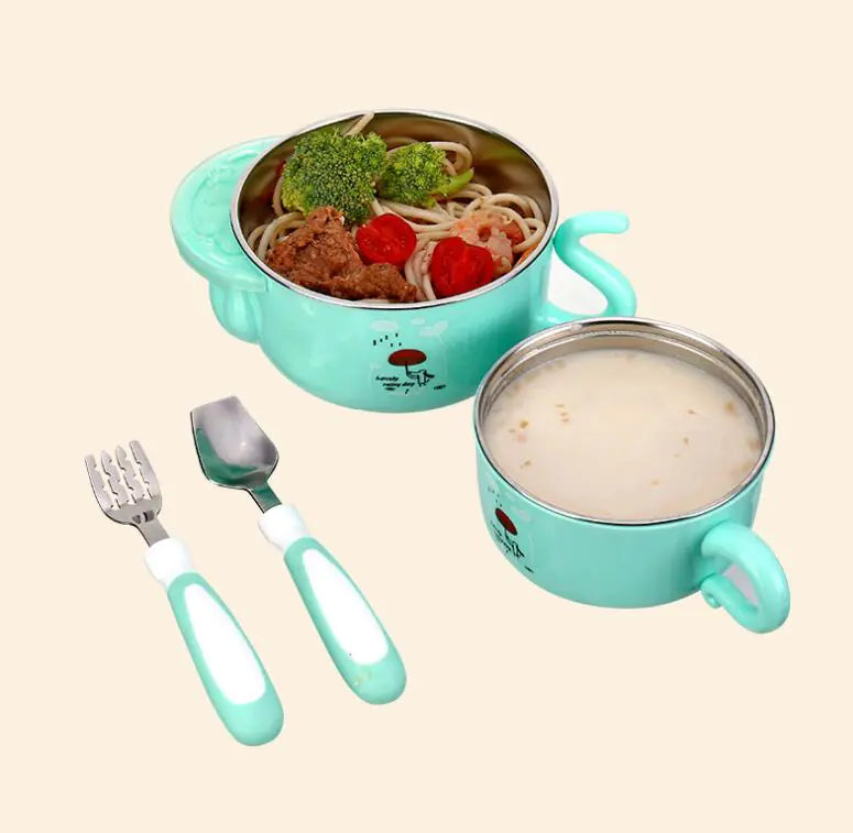 Kids Tableware, Insulated Bowl, Baby Food Bowl