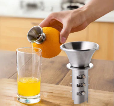 304 Stainless Steel Lemon Squeezer - Manual Juicer