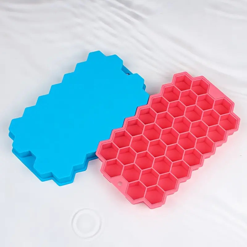 Honeycomb Silicone Ice Cube Tray - Flexible Mold (1pc)
