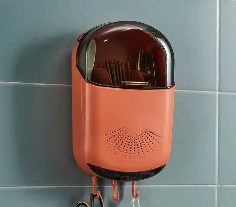 Wall-Mounted Chopsticks Holder