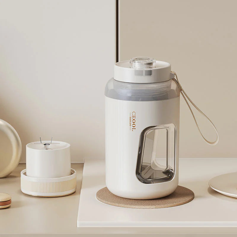 Portable Electric Juicer Cup – Small, Automatic, Home & Travel Ice-Crushing Blender