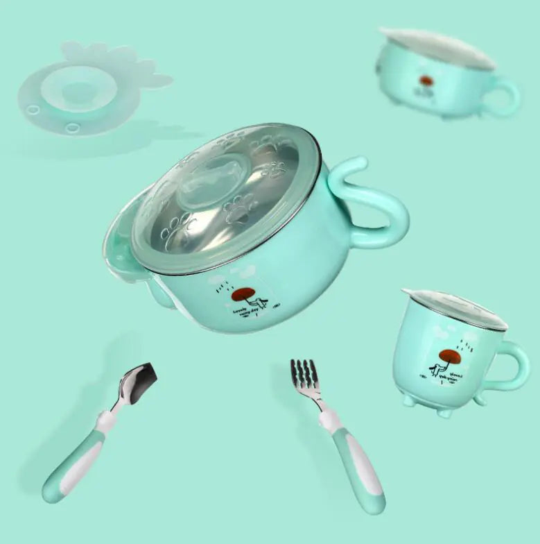 Kids Tableware, Insulated Bowl, Baby Food Bowl