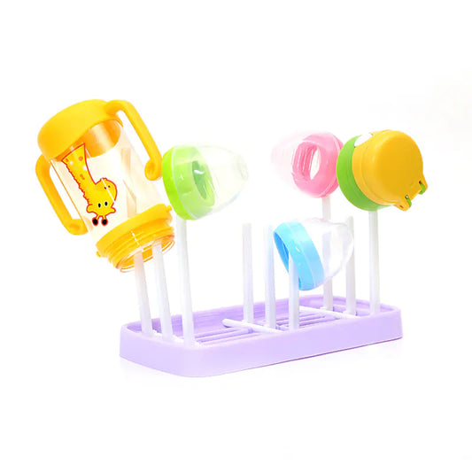 Foldable Portable Baby Bottle Drying and Draining Rack