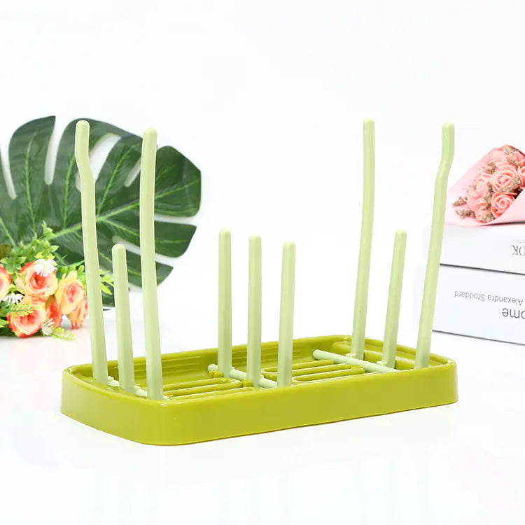 Foldable Portable Baby Bottle Drying and Draining Rack