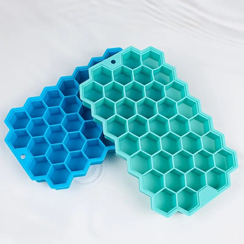 Honeycomb Silicone Ice Cube Tray - Flexible Mold (1pc)
