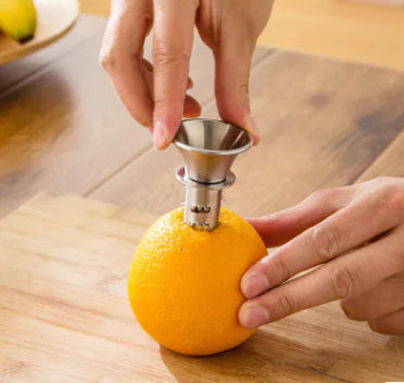 304 Stainless Steel Lemon Squeezer - Manual Juicer