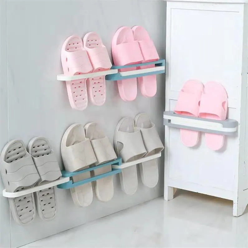 Shoe Rack and Draining Storage Organizer